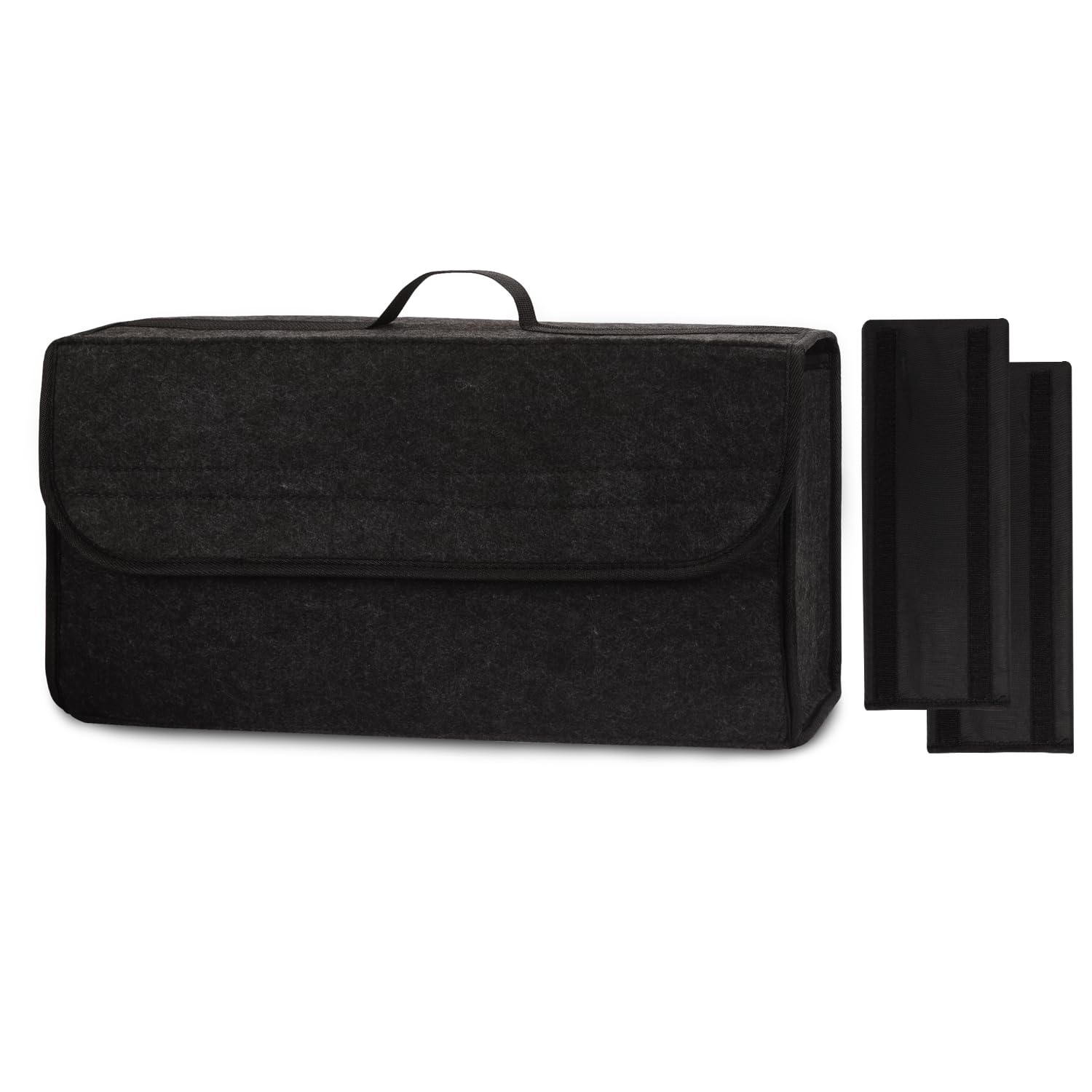 Borsa Portaoggetti Auto da Baule in Feltro, Organizer Bagagliaio per Attrezzi & Cura, Organizer per Auto, Borsa con Chiusura, shopping e accessori auto